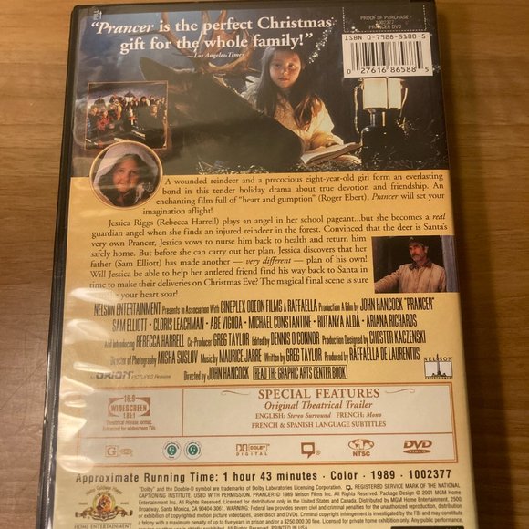 Prancer (DVD) - Picture 2 of 5